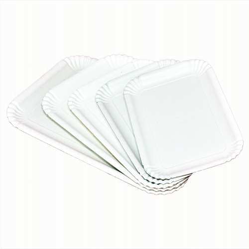 Vassoi bianchi cartone per pasticceria e rosticceria alimentari alimenti  monouso