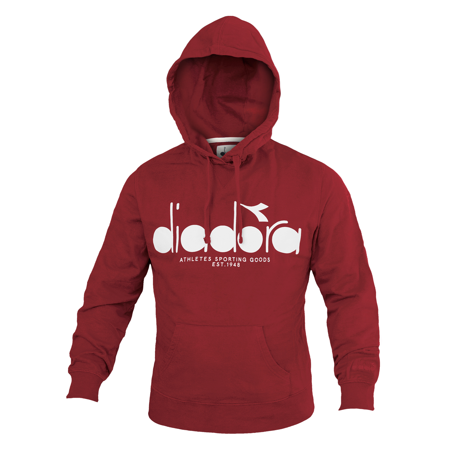 Felpa Uomo DIADORA 5 Palle Garzata Cappuccio Art.623 eBay