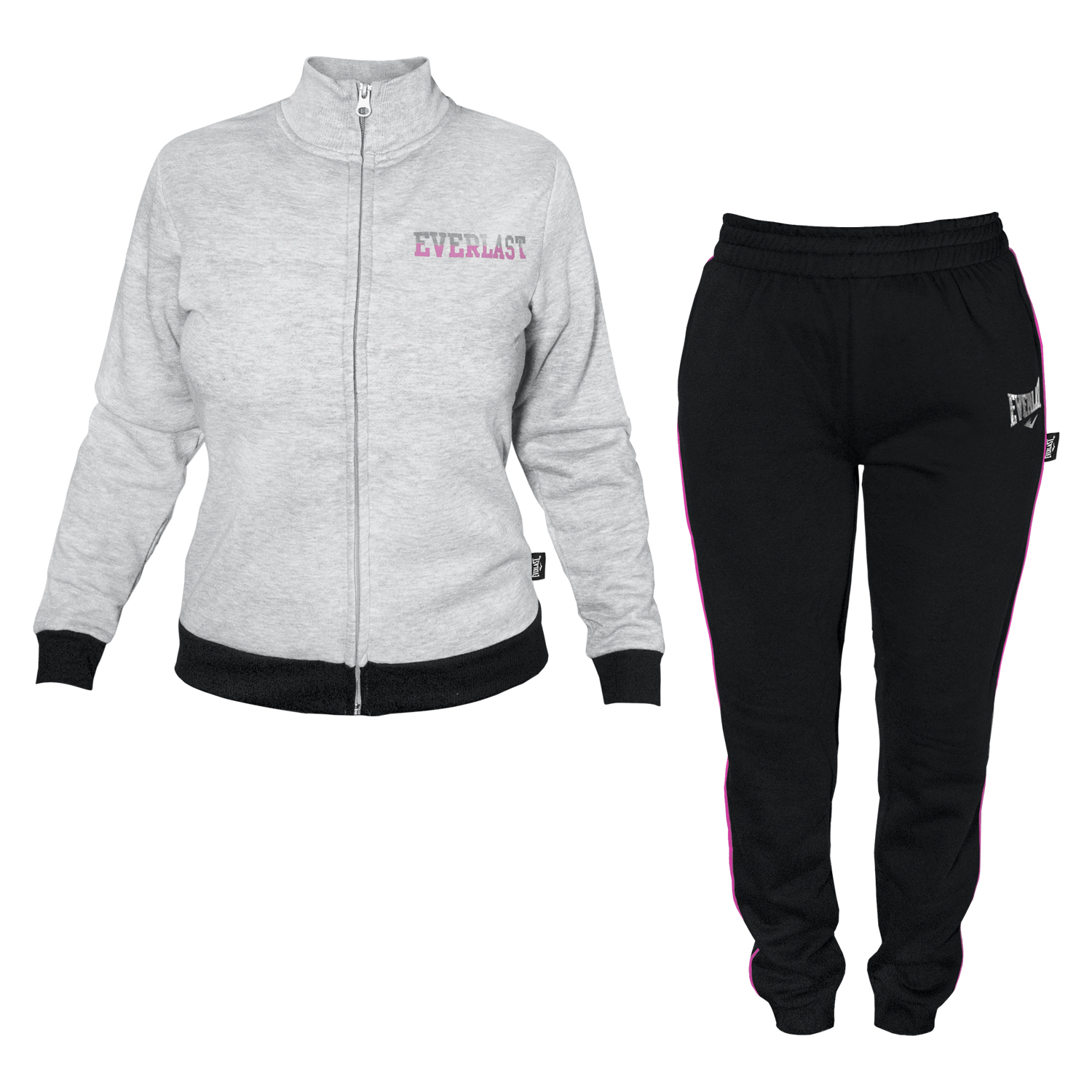 Tuta Completo Donna EVERLAST Cotone Felpato Vari Articoli