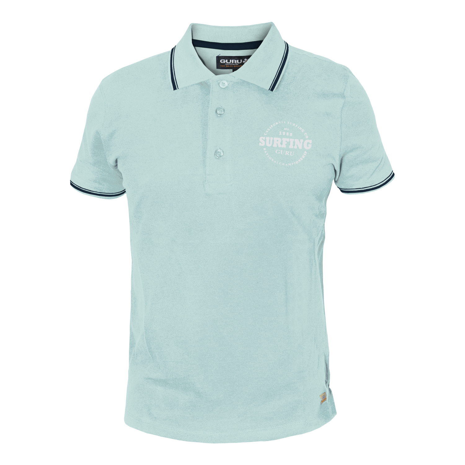Polo Uomo GURU Manica Corta Cotone Pique Art.098 eBay